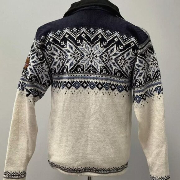 $495! NWT Men's Dale of Norway Vail Wool Windproof Sweater - Small - Picture 4 of 7